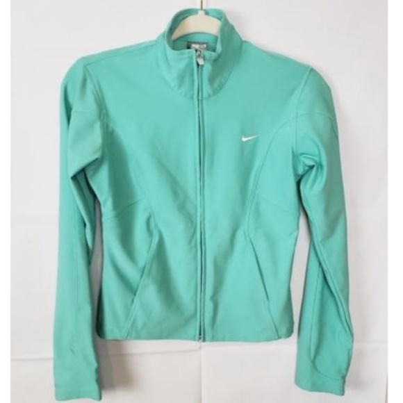 Nike Jackets & Blazers - Nike Womens Thumb Hole High Neck Jacket Sz XS